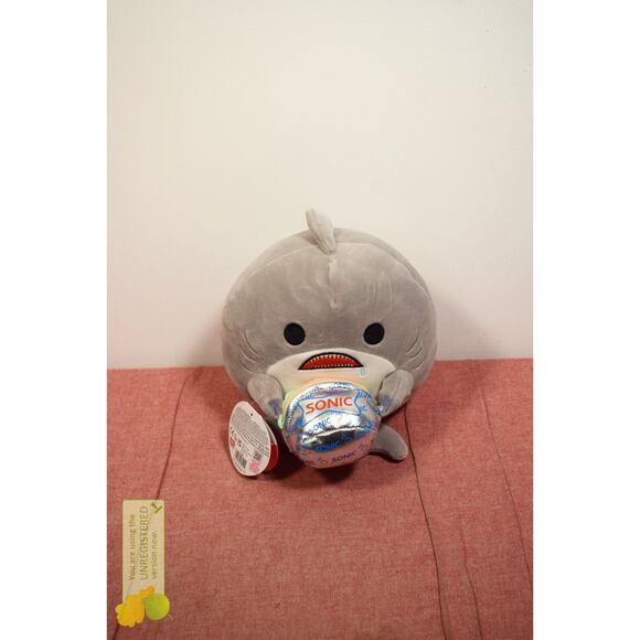 Snackles 8" Shark and Sonic Plush - Picture 1 of 5
